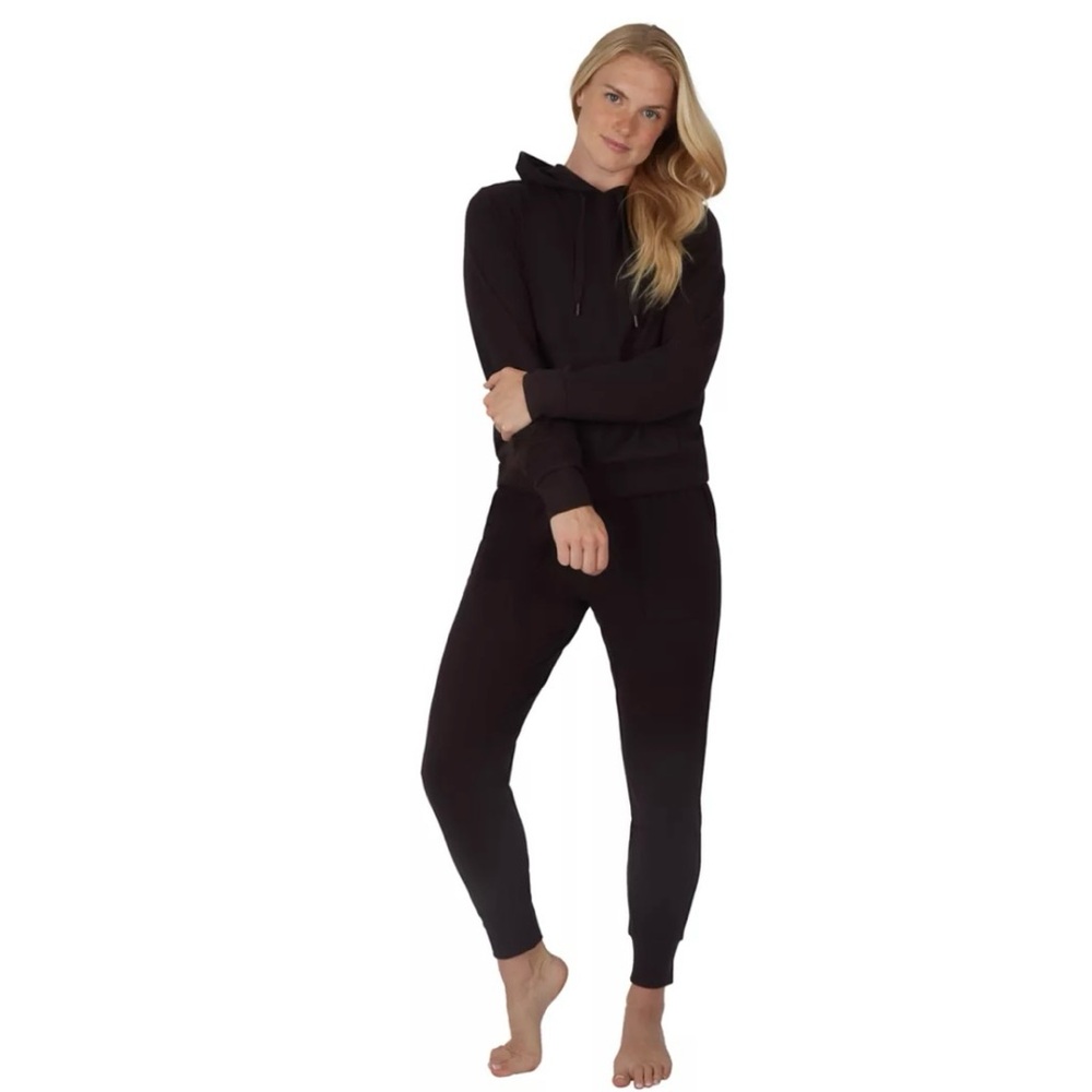 YOGALICIOUS | Fleece Rib Coffee Break Hoodie & Mary Jogger